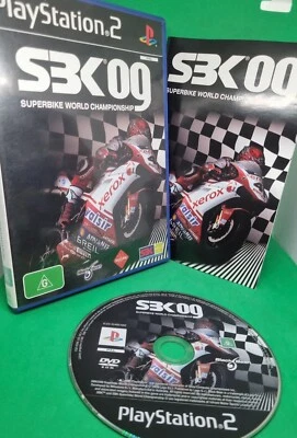 SBK 09 - PS2 - Tested & Working - PAL - Complete W Manual - Image 1 of 3