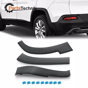 For 2014-2019 Jeep Cherokee Rear Left Wheel Arch Fender LH Three Section 3 PCS - Picture 1 of 10