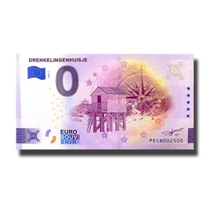Billete de recuerdo de 0 euros Drenkelingenhuisje Países Bajos PECB 2024-2 - Imagen 1 de 2