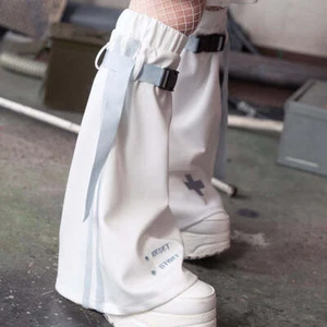 NEW ACDC Rag - Game Over White Leg Warmer - Picture 1 of 3