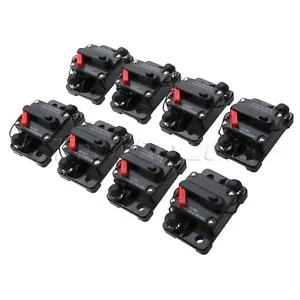 50A-300A AMP Circuit Breaker Car Marine Stereo Audio Inline Replace Fuse 12V-42V - Picture 1 of 14