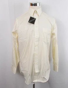 Neu Kuppenheimer beige Anzughemd US Herren Medium 15,5/32-33 spitzer Kragen USA - Bild 1 von 10