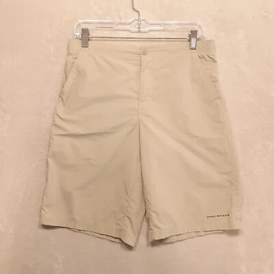 Pantalones cortos Columbia PFG para niños talla XL (18/20) beige/omni tono/nylon/exterior/pesca  Foto 1 de 4