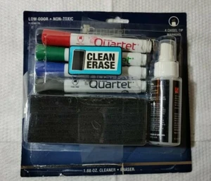 Quartet Dry Erase Marker And Eraser Set 4Pk (51-659672Q) ©️ - Picture 1 of 4