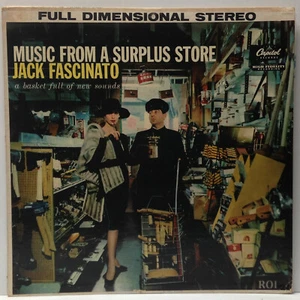 Jack Fascinato-Music From A Surplus Store-Capitol 1225-STEREO LOUNGE NOVELTY - Imagen 1 de 4
