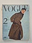 Magazine mode fashion VOGUE PARIS octobre 1953 with missing pages