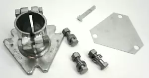 SPF Triangular SlipBase Housing Assembly For 10 BWG & Schedule 80 Round Posts - Picture 1 of 11