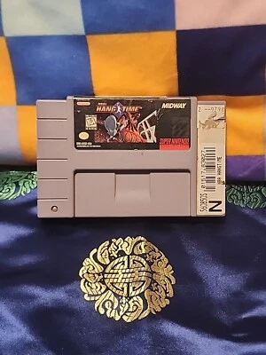 SNES NBA Hang Time OEM game Super Nintendo cartridge Tested! Working! FAMILY VID - Image 1 of 3