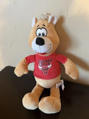Chicago Bulls Bear Plush 12” 2015 Stuffed Animal Toy Cover