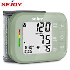 SEJOY Digital Wrist Blood Pressure Monitor Auto BP Machine Heart Rate Detection