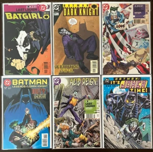 PAQUETE DE PORTADAS JOKER - INCLUYE JUEGO DE 6 CVRS BATMAN/BATGIRL/LAST RISE 2000/2001 - Imagen 1 de 7