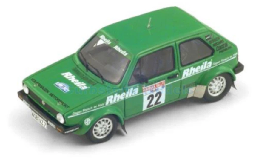 1/43 VOLKSWAGEN GOLF MKI #22 WINNER GERMAN CHAMPIONSHIP  1981 SPARK SG070 RARE - Immagine 1 di 1