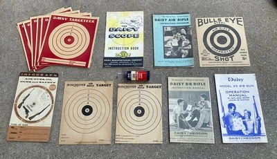 Tubo BB de metal y BB’s Daisy Special Targeter de colección con objetivos Winchester-Daisy Foto 1 de 4
