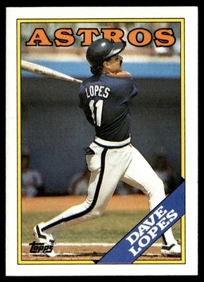 1988 Topps Dave Lopes Houston Astros #226 - Image 1 of 2
