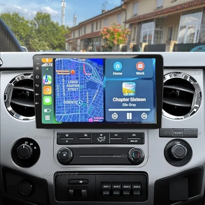 For Ford F250 F350 2006-2014 10.1" Android13 Carplay Car Stereo Radio GPS 4+64GB - Image 1 of 4