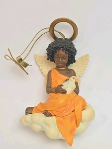 Thomas Blackshear Ebenholz Visionen FRIEDEN AUF ERDE Ornament Zertifikat & Box - Bild 1 von 5