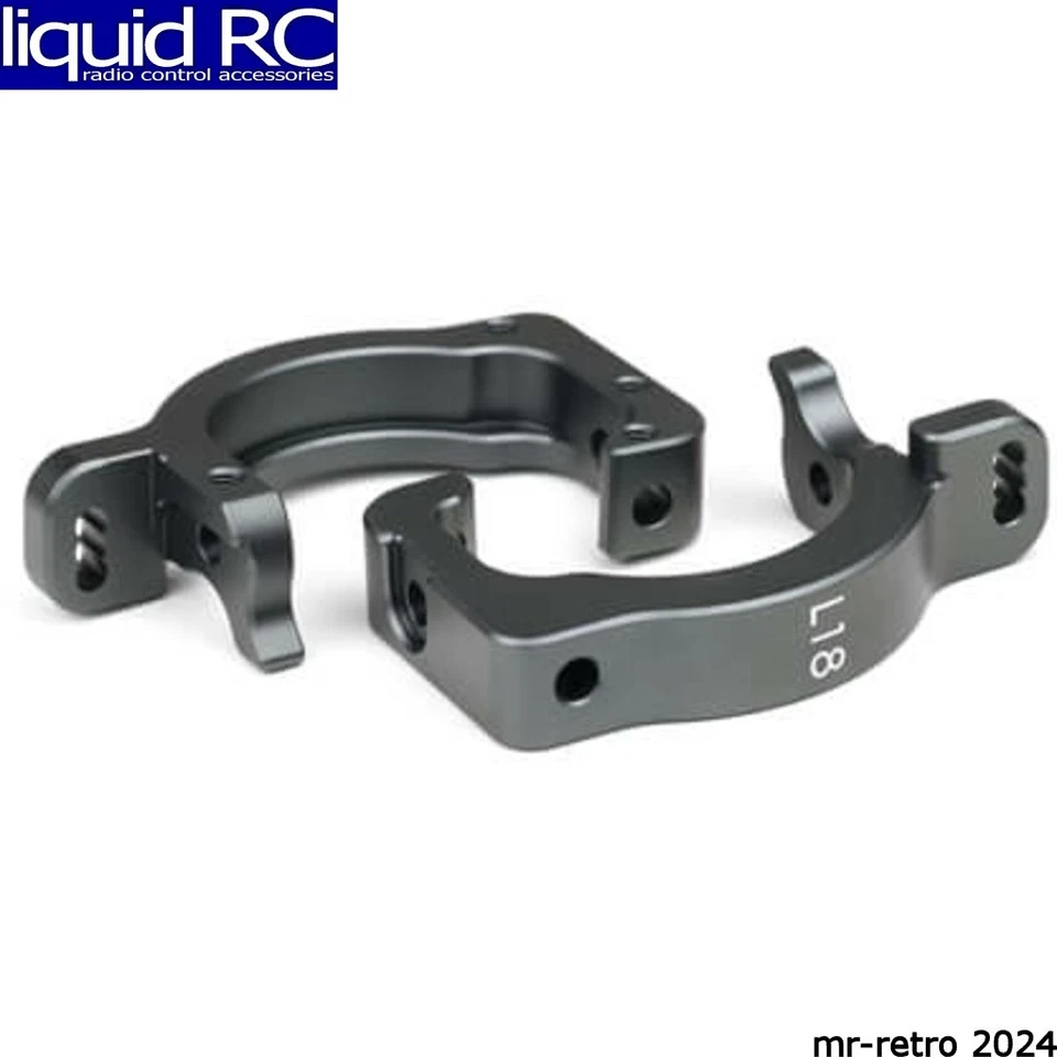 Tekno RC 9142B Spindle Carriers L/R almn 18 degree EB/NB48 2.1 - Image 1 of 1