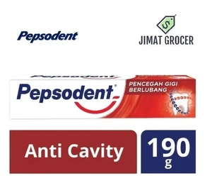 Pepsodent Toothpaste Anti Cavity 190G Free Shipping World Wide - Picture 1 of 5