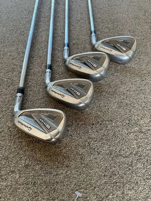 TaylorMade SIM Max Irons 5-pw & AW Steel Regular Flex RH 2021 - Image 1 of 4