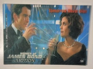 2003 James Bond Women in Motion Card #54 Tomorrow Never Dies Paris Carver 3D VTG - Picture 1 of 3