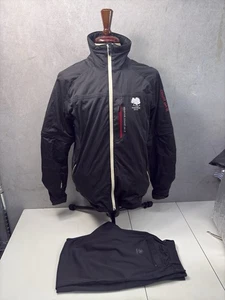 Abacus Men’s Waterproof Golf Jacket & Pants TearAway Sleeves S/XS Svartinge - Picture 1 of 19