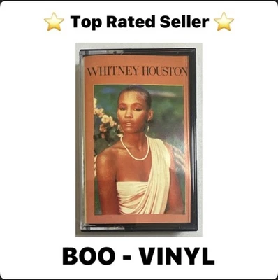 WHITNEY HOUSTON - SELF TITLED CASSETTE TAPE ITALIAN ISSUE EX / EX - Image 1 of 4