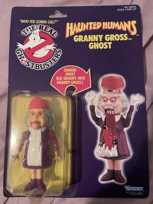 The Real Ghostbusters Haunted Humans Granny Gross Ghost 1988. Paquete original Foto 1 de 4