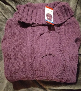 Seven7 Chenille-Pullover BROMBEERE WEINROT - XL NEU MIT ETIKETT UVP 74 $ - Bild 1 von 3