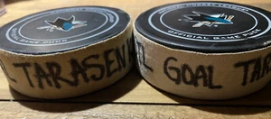 Vladimir Tarasenko St. Louis Blues Game Used Career Goal #139 & #140 FANATICS - Picture 1 of 3