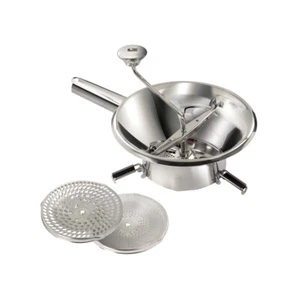 Moulin à légumes 3 grilles 24 cm en inox 38x24 cm - Foto 1 di 1