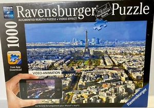 RAVENSBURGER PUZZLE PREMIUM 1000PEICE SEALED PARIS ROOFTP FREE SHIPPING ORIGINAL - Picture 1 of 2