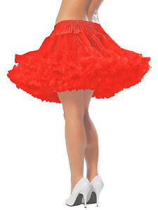 Womens Tulle Petticoat Halloween Cosplay Roleplay Costume Accessory One Size