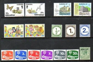 Gibraltar - Scott #'s 483/MR1 - unbenutzt & gestempelt - Bild 1 von 1