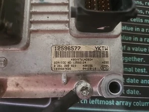 04-07 Cadillac CTS STS Engine Computer Control Module Unit ECU ECM PCM 12602703 - Picture 1 of 6