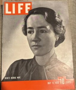LIFE May 15,1939 Hero's Heroic Wife / Adopting Children / Lou Nova Trains for Ma - Picture 1 of 1