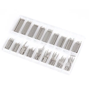 360pcs 8-25mm Stainless Steel Watch Spring Bars Strap Link Pins Repair Tool A - Picture 1 of 6