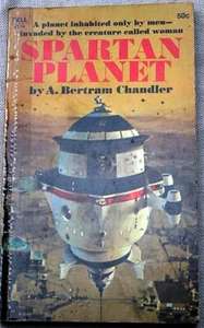vntg 1969 PBO A Bertram Chandler SPARTAN PLANET 1st Prt military planet all male - Bild 1 von 6