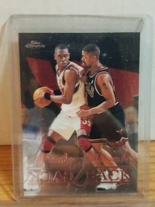 1998-99 Topps Chrome Back 2 Back #B6 Dikembe Mutombo Hawks - Bild 1 von 2