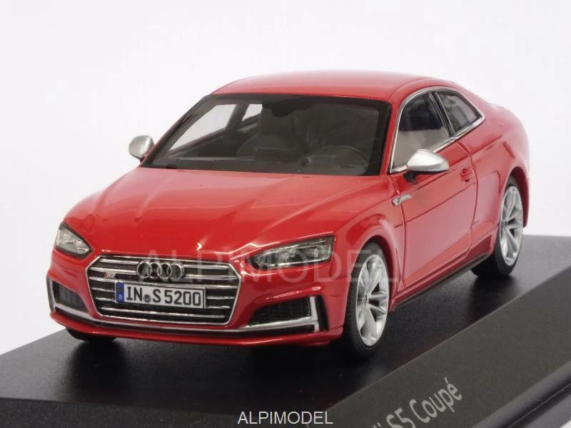 Audi S5 Coupe 2017 Misano Red Audi Promo 1:43 I-SCALE 5011615431 - Immagine 1 di 1