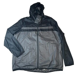 Simms Jacket Mens XL Fastcast Windshell Full Zip Windbreaker Fishing Black - Picture 1 of 8