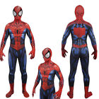 Ultimate Spiderman Cosplay Jumpsuit Zentai Suit Costume Halloween Adult Kids Cos