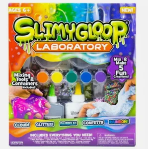 SLIMYGLOOP LABORATORY MIX AND MAKE 5 SLIME CREATIONS - Picture 1 of 3