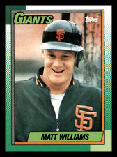 1990 Topps Matt Williams  San Francisco Giants #41 NM-MINT Baseball Card