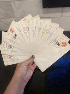 ENVELOPES Inaugurating the USPS JULY 1, 1971 - Set of 10, Unused, Uncirculated - Picture 1 of 3