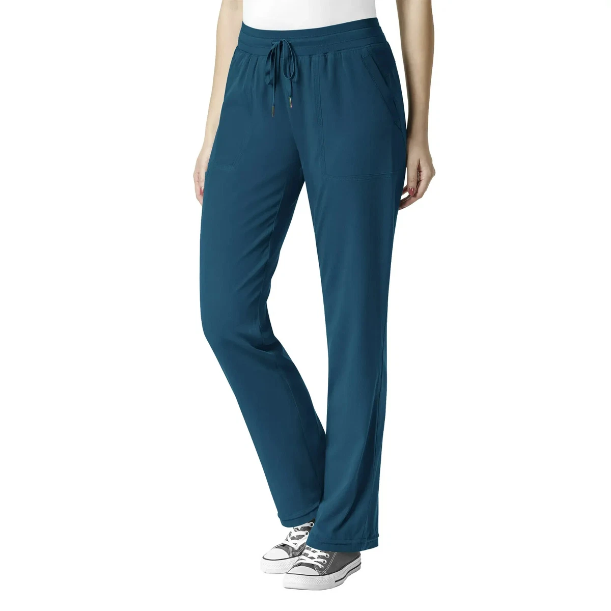 Uniforme Sanitario Comodo Pantalones Médicos WonderWink Mujer Scrubs Deportivos Material Reciclado 850579