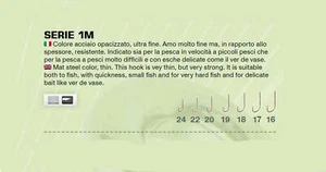 ami TUBERTINI OWNER serie 1 M punta conica sottile,ardiglione piccolo.pcs25/box - Imagen 1 de 1