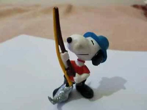 SNOOPY PESCATORE - personaggio in gomma/pvc alto 8 cm circa (Schleich) b - Foto 1 di 3