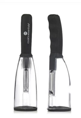 Cook's Essentials 2er Set Handschäler mit Auffangbecken - Bild 1 von 3