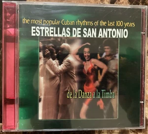 ESTRELLAS DE SAN ANTONIO -DE LA DANZA A LA TIMBA- MEXICAN CD TROPICAL CUBANO - Picture 1 of 3
