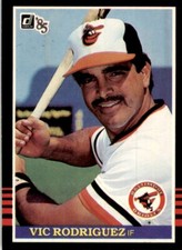 1985 Donruss Vic Rodriguez 107 Baseball Cards #535